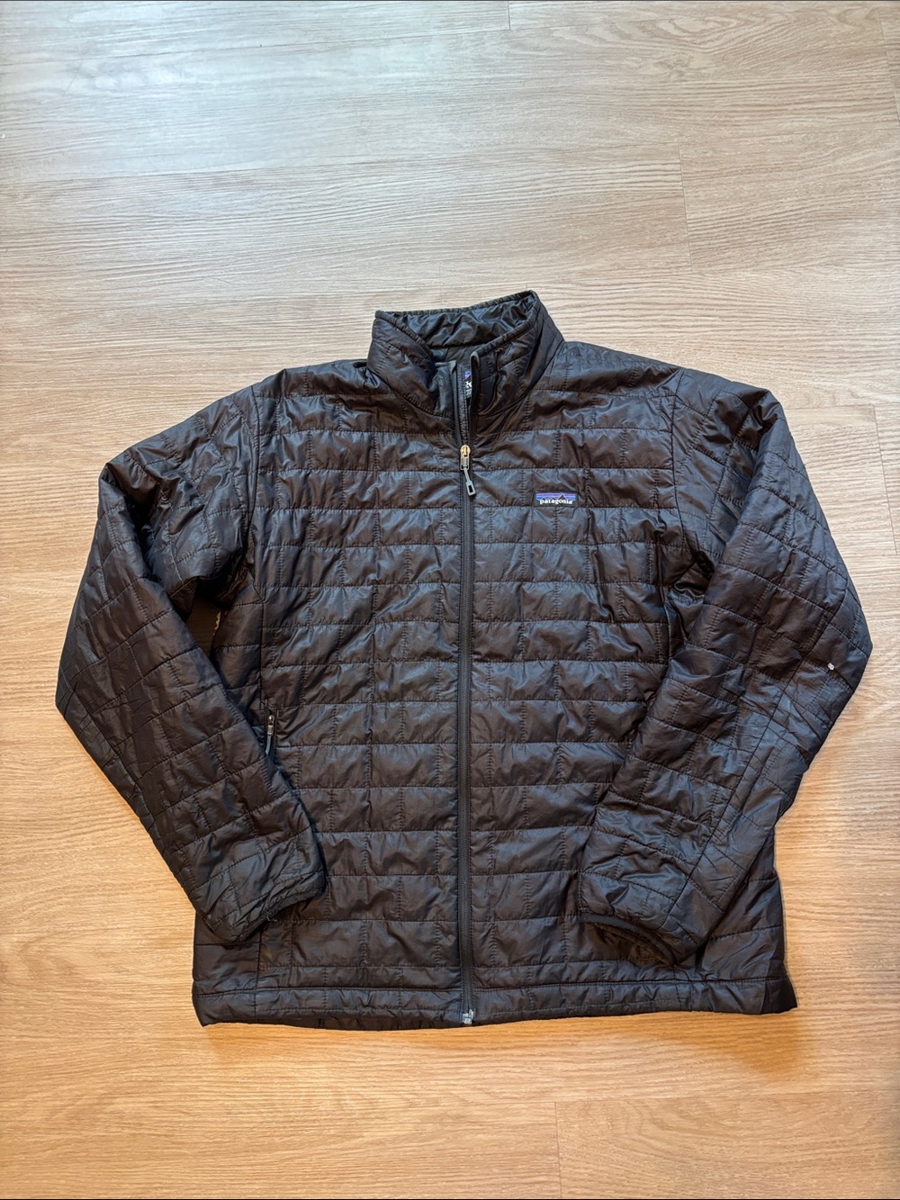 Patagonia Men’s XL Nano Puffer Jacket Black Quilted Insulated PrimaLoft Flaw*